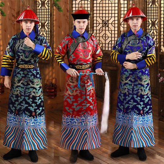 清朝官服侍卫大臣服大内总管太监服海公公龙纹影视服装古装演出服