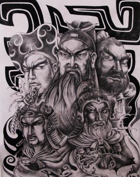 下一期将更新「战神吕布」纹身素材,喜欢的可以关注我们哦~广州星影
