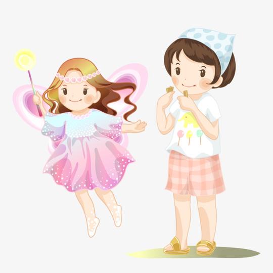 图片>【png】拿魔法棒的小仙女分类:手绘动漫类目:其他格式