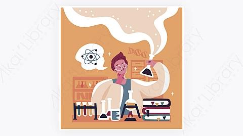 图片素材-科学家实验室做实验科学研究