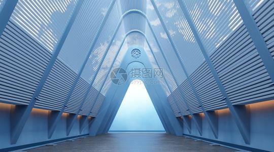 创意空间走廊场景