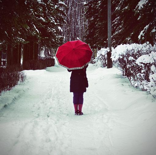 下雪天比下雨天思念更重图片素材q友网