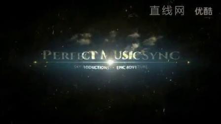 现代化潮流炫光电影开场效果相册切换转场推广模板-创意视