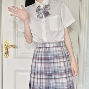 【丘野空】中牌jk制服裙百褶裙西式格裙短裙中裙画…