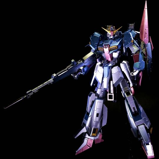 高档千手万代金属着色rg10zeta1:144模型z高达拼装男孩新年礼