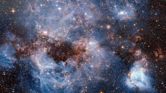 唯美星空梦幻星辰_3840x2160_高清视频素材下载(编号