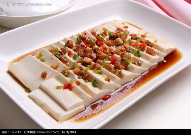 肉末榨菜蒸豆腐的做法大全