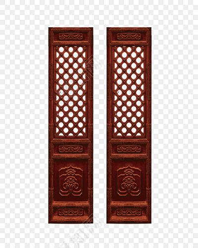 古代门窗雕花门窗复古门框檀木门窗古代建筑