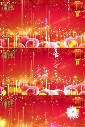 2020鼠年春节led视频素材