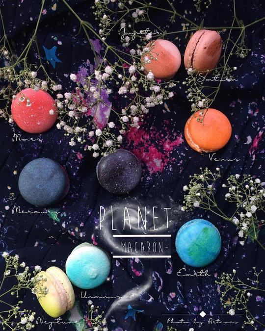摘星星摘月亮?有了这款星座马卡龙这次给你全宇宙