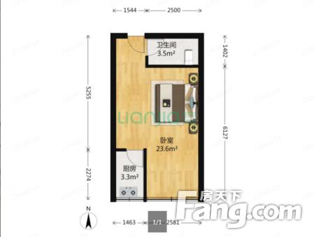 建工路恒大嘉里公馆一室交通便利创业的好港湾