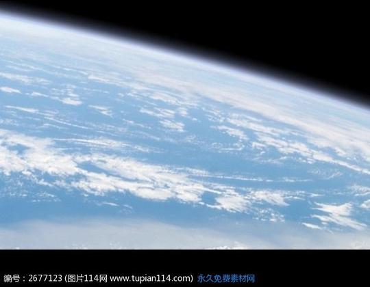 太空拍摄蓝色的地球,免费高清实拍素材,高清视频素材