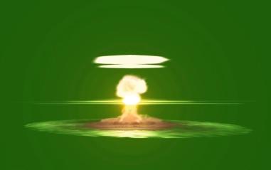 各种爆炸特效绿幕素材