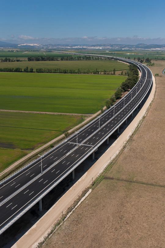 航拍,高速公路