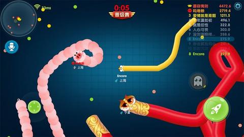 贪吃蛇游戏风格图