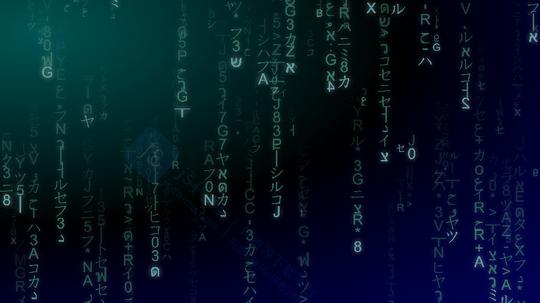 炫酷黑客帝国文字代码雨随机变化飘落js动画背景