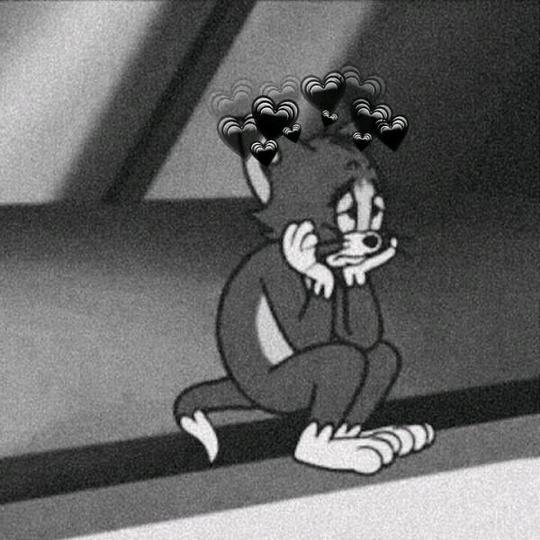 汤姆猫丧黑爱心