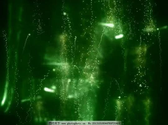 绿色粒子背景视频素材_合成背景素材_影视编辑_图行