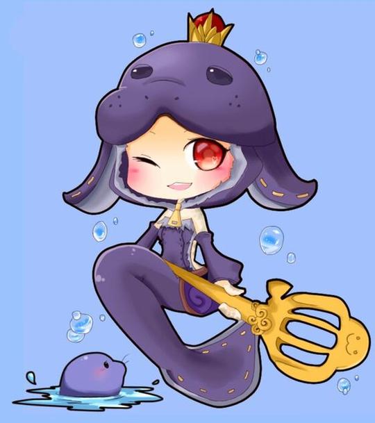英雄联盟lol娜美萌图可爱唤潮鲛姬游戏人鱼nami
