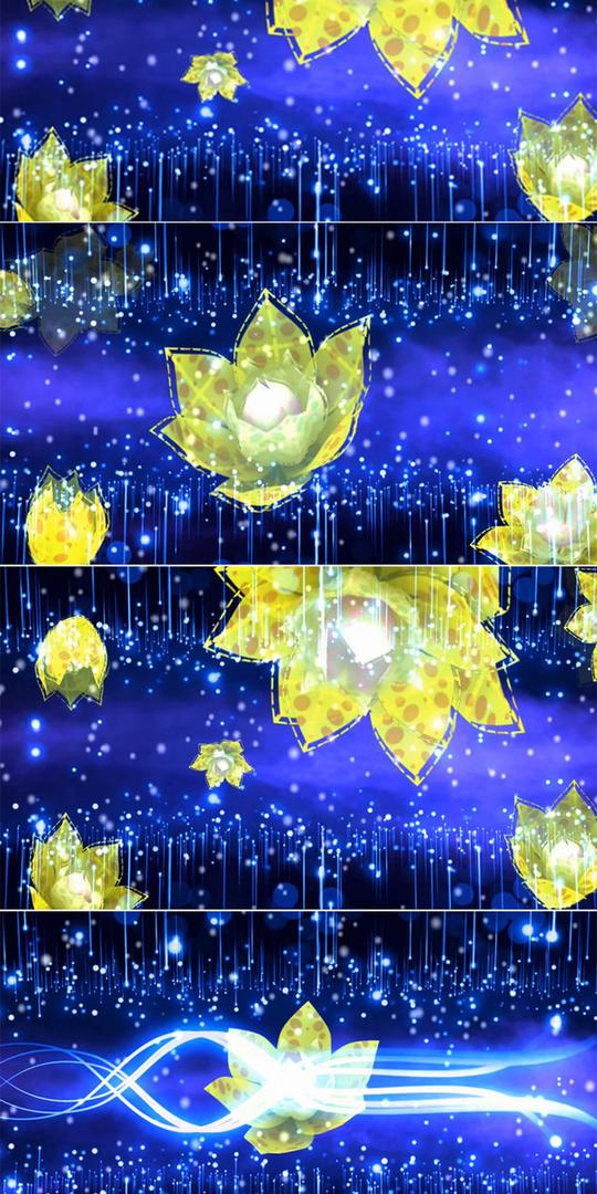 星空花开舞蹈背景led视频,视频素材免费下载,ae模板