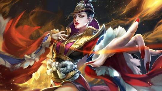 《王者荣耀》主流法师纯干货分享,干将完虐花木兰不要太简单