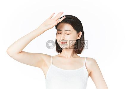 女性夏日防晒图片下载