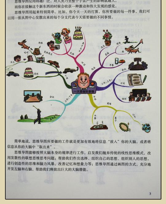 彩色图解-思维导图激发大脑潜能思维导图操作训练逻辑思维畅销书