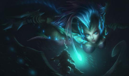 英雄联盟lol娜美萌图可爱唤潮鲛姬游戏人鱼nami