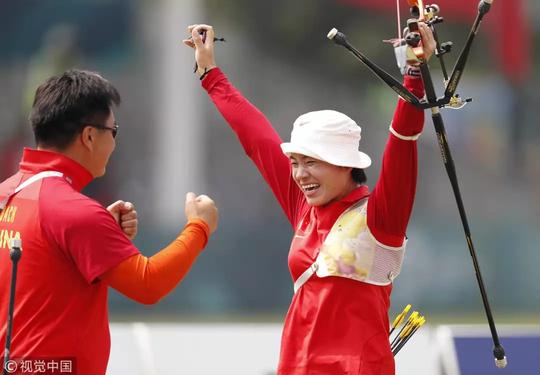 【亚运会】韩国梦之队梦碎!张心妍大爆冷门夺射箭女子
