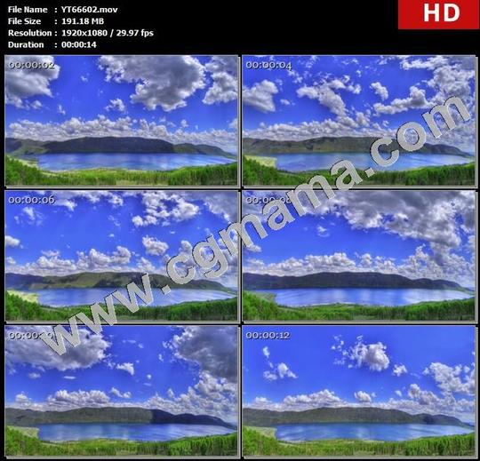 yt66602时光流逝充满活力水景观高清实拍视频素材