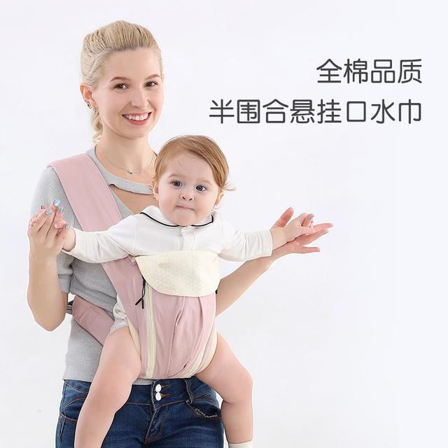用背巾竖抱婴儿