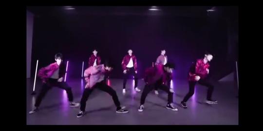 时代少年团练习舞蹈