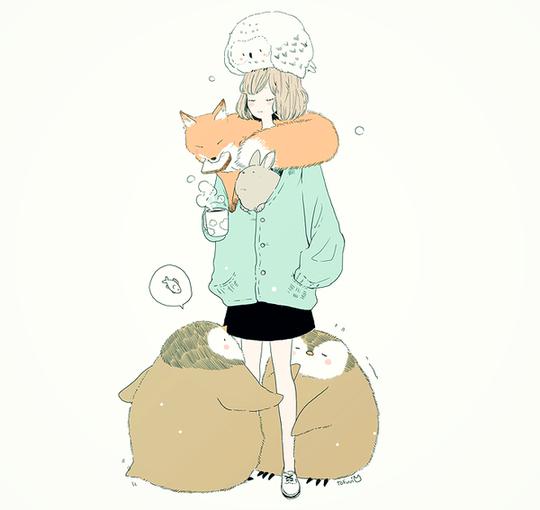 抱团取暖~.