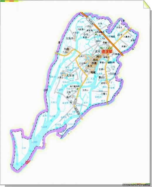 [贴图]东莞市各镇区地图-莞事论坛-阳光社区--