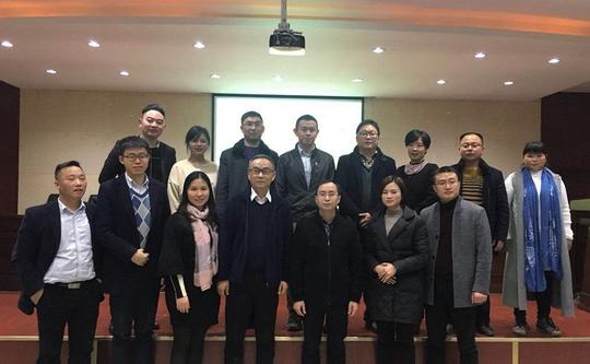 (升化谷/江北高层次人才创业园团队合伙人段太琴等现场嘉宾合影)