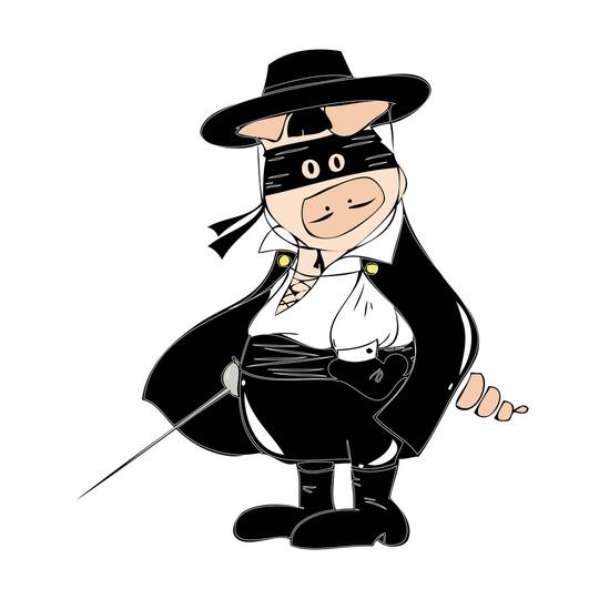 佐罗_插画_有趣_图片大全—全景创意图库（quanjing.com）中国领先的正版图片视频素材网站