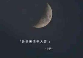 最是无情无人等(亦伊)