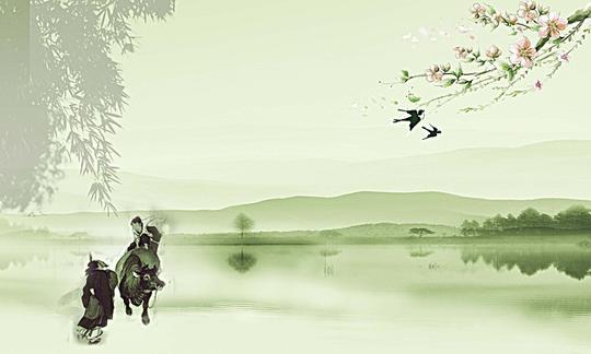 搜图123提供独家原创清明节古风山水广告背景下载,此素材图片已被下载