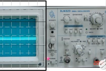 怎样用示波器定量地测量交流信号的电压有效值和频率？