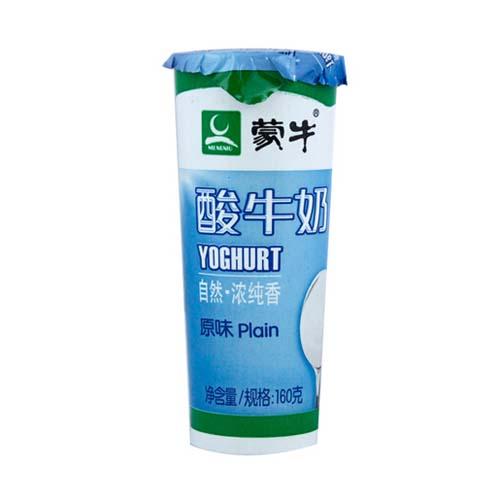 蒙牛酸牛奶(原味)160克/杯6934665081576