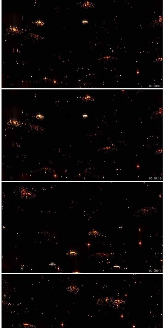 特效背景酷炫暗黑粒子散开坠落高清动态视频素材