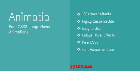 animatia-纯css3鼠标悬浮图片动画效果