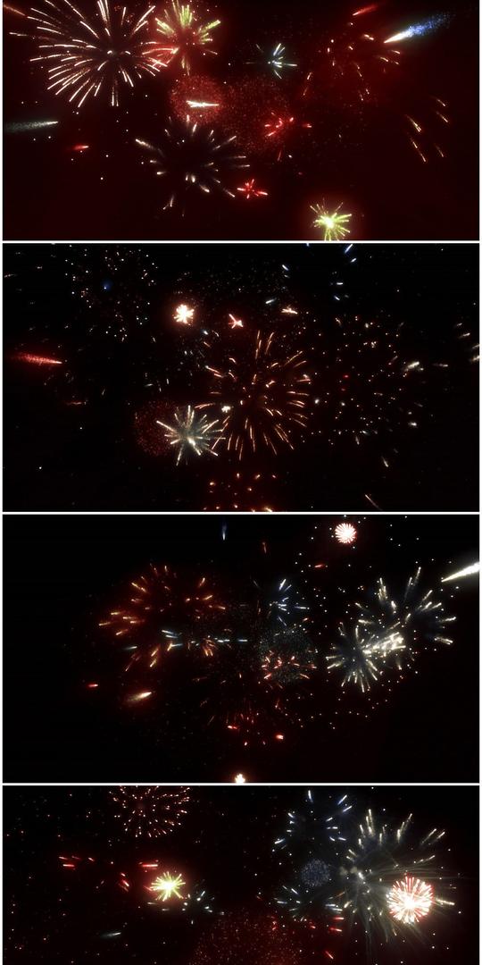 高清烟花视频素材