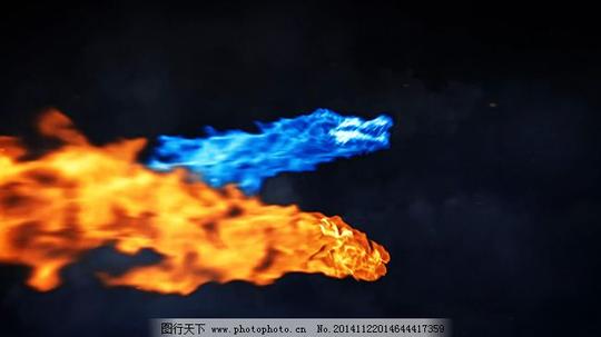 logo特效素材光效粒子特效片头特效背景素材龙的特效