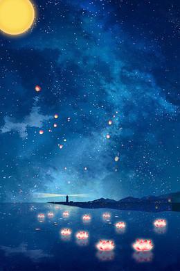 粉色星空背景图片_粉色星空高清背景素材