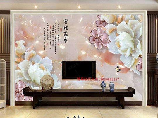 瓷砖背景墙装饰画打印机创业好项目生产设备小投资长沙