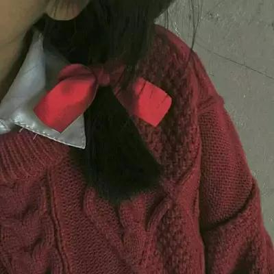 红色系女头/去更远的地方见更亮的光,女生,部位,快手,抖音