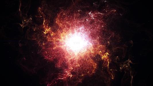 震撼火焰粒子爆炸特效视频素材