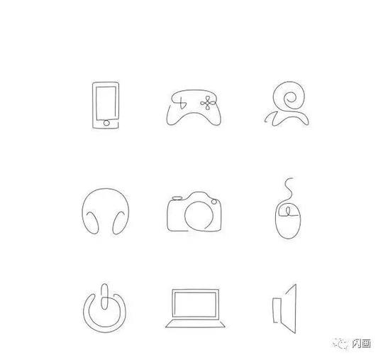 超强"一笔画"素材库,没有做不到,只有想不到!