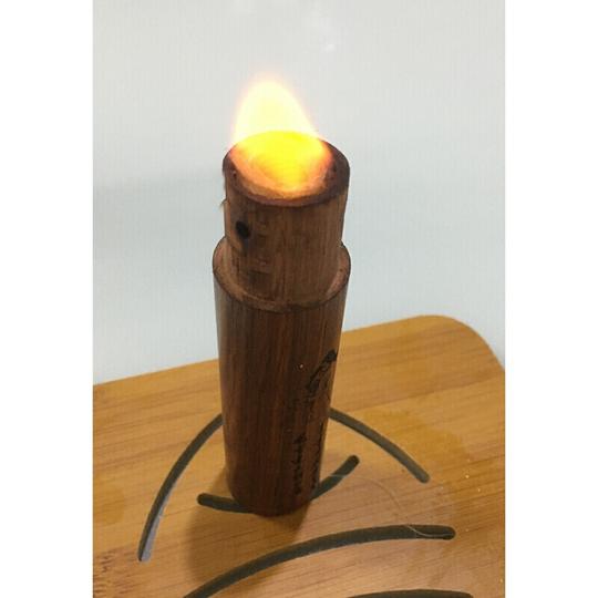 野鸽吹一吹打火机古代火折子明火点香薰蜡烛专用影视道具点火器定制充电明火款拍摄专用道具